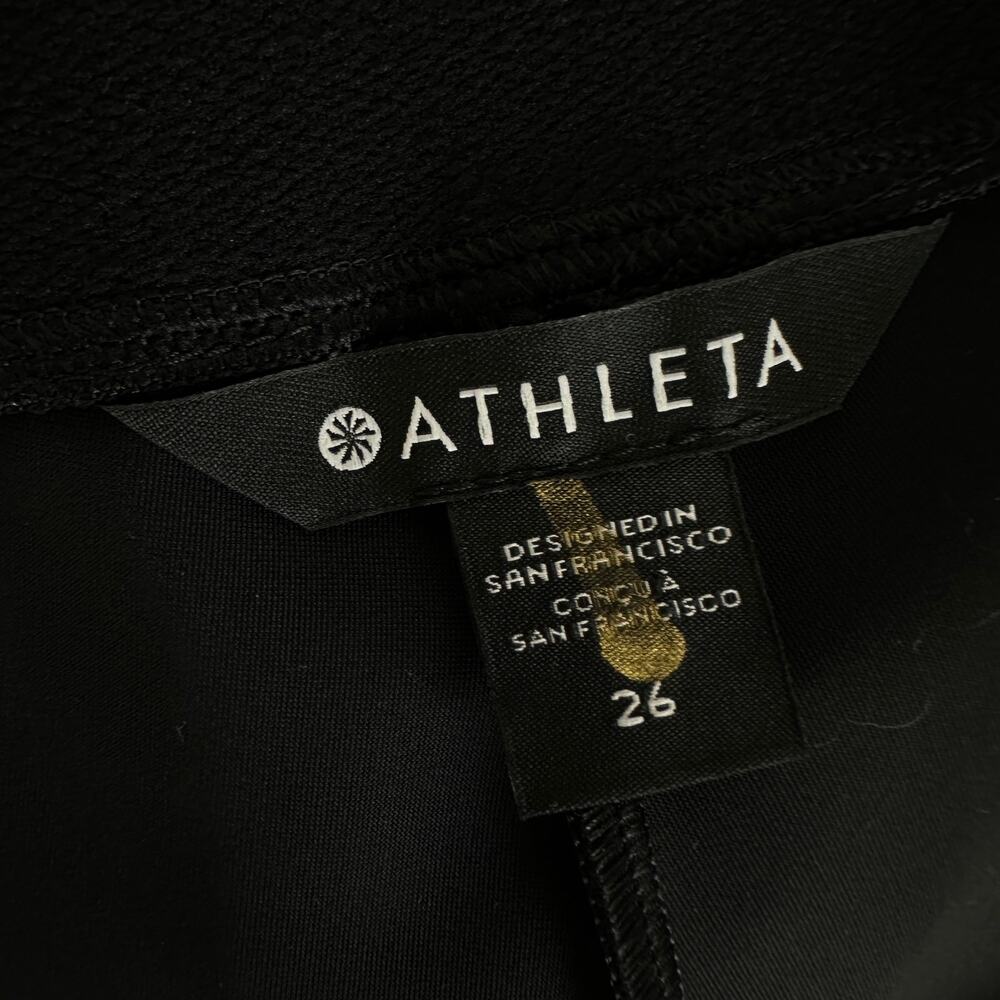 Athleta Stellar Tight Pant Pocket Plus Size Black Plus Size Athleisure US 26 NWT - Picture 14 of 16